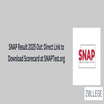 SNAP Result 2025 Out Direct Link to Download Scorecard at SNAPTest org